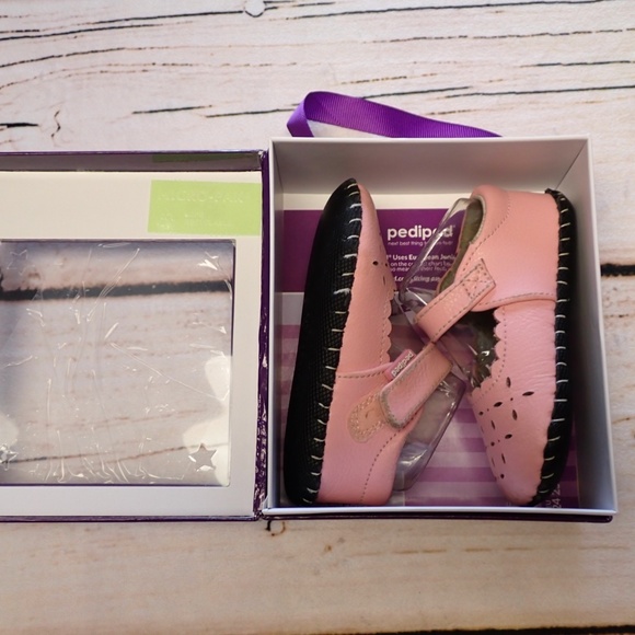 GUC Pediped Katelyn Mary Jane Shoe in Astor Pink 18-24 months - Picture 10 of 12